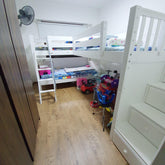 Maxtrix Corner Low Bunk Mid Loft - with options - Kids Haven